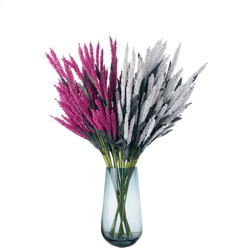 MW21802 ხელოვნური ყვავილი საბითუმო PE Lavender Flowers Spray Bulk Wedding Decor