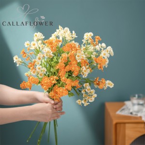 MW66791 ხელოვნური ყვავილი Daisy მაღალი ხარისხის აბრეშუმის ყვავილები Wedding Centerpieces დეკორატიული ყვავილი