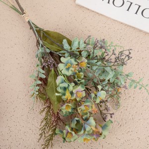 MW24832 Ръчен букет Сватбени изкуствени цветя Декоративни флорални за домашен декор