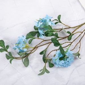 MW94001 gran venta de látex artificial flor de cerezo de nieve 4 colores disponibles para decoración de boda de fiesta en casa