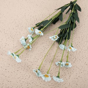 MW09905 15 Heads PE Material Artificial Gerbera Daisy Flowers Arrangements Wedding Decor