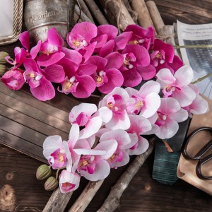 MW18901 dirbtinių gėlių drugelio orchidėjų stiebas, skirtas namų vestuvių vakarėliui, dekoratyvinės gėlės ir augalai