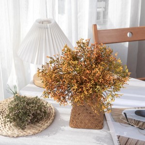 DY1-6232 Veľkoobchod lacné rastliny s umelými kvetmi vo veľkom Balík fazule Gypsophila Nízka MOQ na jesennú dekoráciu domova
