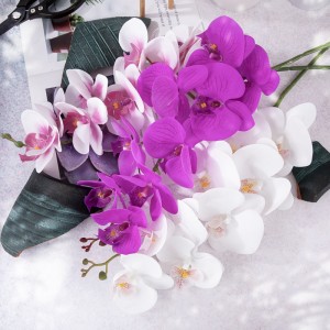 MW31580 orquídia artificial de làtex a l'engròs phalaenopsis flor de cattleya de seda en venda