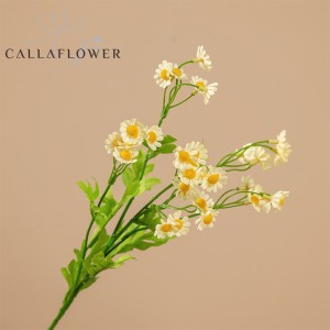 MW66791 Flower Artificial Daisy High Quality Silk Furannin Bikin Bikin Cibiyoyin Kayan Ado Flower