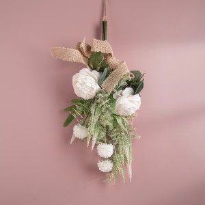 CF01132 Artificial Rose Dandelion Wall Hanging New Design Flower Wall Backdrop Festive Decorations