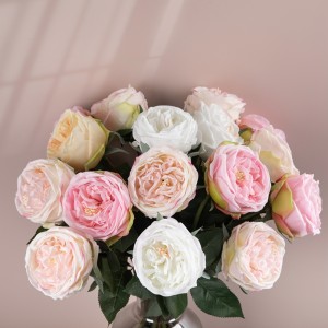 MW60001 Bunga Tiruan Sentuhan Sebenar Rose Hiasan Perkahwinan Hadiah Hari Valentine yang Popular
