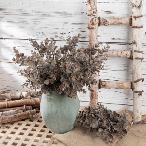 YC1087 Billigt i lager Konstgjord växteukalyptus 5 stjälkar knippe för hemmakontor Blommor Bukett Mittpunkt Bröllopsdekoration