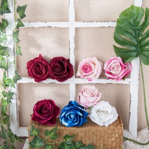 MW03338 Home Party Wedding Decoration Velvet Material Artificial Flowers Rose Head Decorative Flowers & Wreaths CALLA Flower Fabric 9.3g