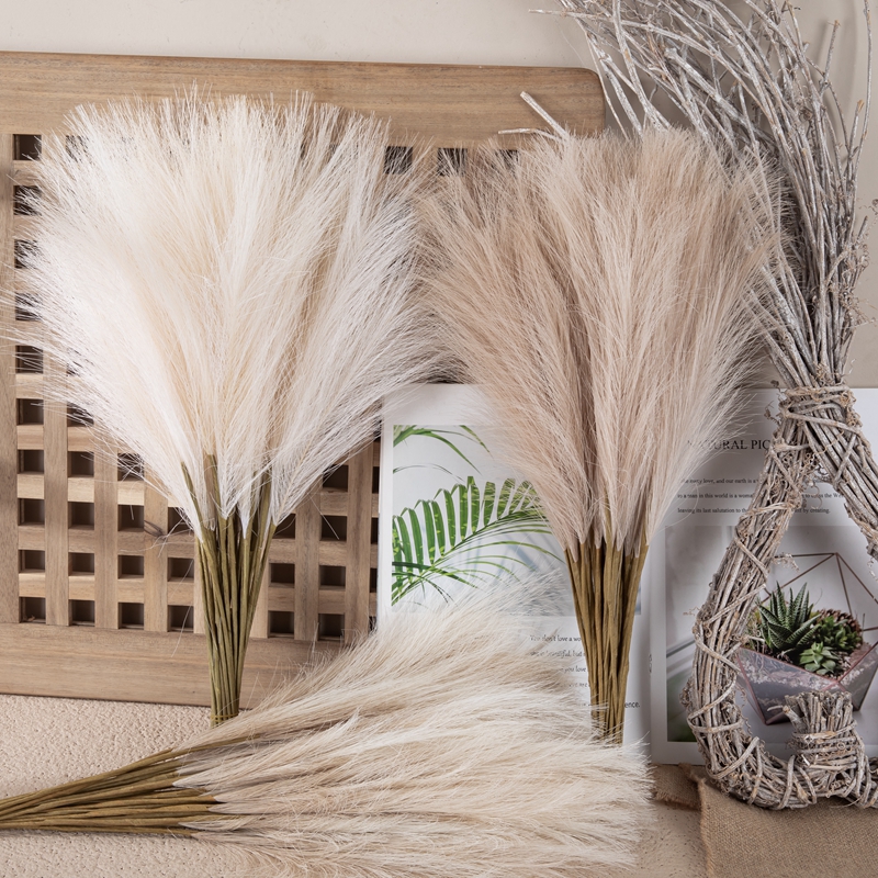 MW85002 Wholesale Cheap Bulk Artificial Flower Mini Pampas Grass for home wedding Centerpiece table decoration arrangement
