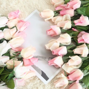 MW59999 56CM एकल तना कृत्रिम गुलाब के फूल थोक विवाह और पार्टी सजावट