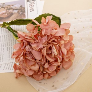 MW24833 Centros de mesa decorativos de la boda de la flor de la venta directa de la fábrica de la hortensia de la flor artificial