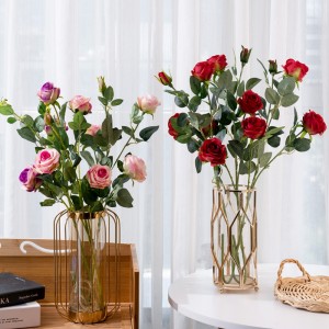 MW15189 Wedding Centerpieces Silk Roses Stems Wholesale Rose Plant Mapalesa Maiketsetso