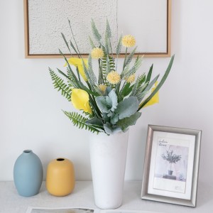 CF01145 Artificial Calla Lily Dandelion Bouquet New Design Decorative Flowers and Plants