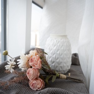 CF01002 Bouquet di fiori artificiali Dahlia Centrotavola per matrimoni economici Scelte natalizie