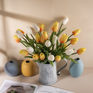 MW01502 Artificial Pu Tulip Decorative Flower Floral Faux For Home Decoration MW01502