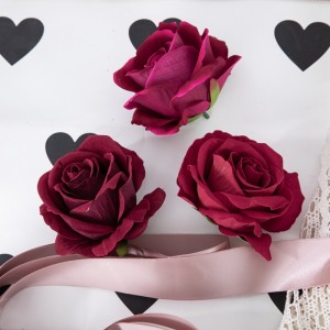MW03338 Home Party Wedding Decoration Velvet Material Artificial Flowers Rose Head Decorative Flowers & Wreaths CALLA Flower Fabric 9.3g