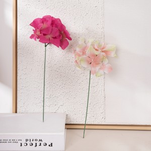 GF15975-1 Artificial Hydrangea Sprigs Wholesale Dekorative Flower DIY materialen Feestlike dekoraasjes