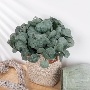 Plante de fleurs artificielles conservées en vrac de haute qualité, bouquet de feuilles d'eucalyptus, nouveau Design décoratif, DY1-4024-6