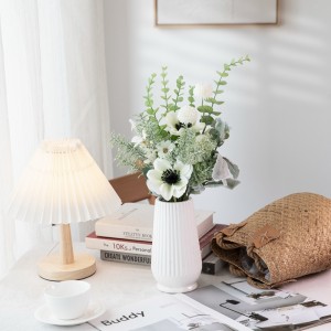 CF01184 Ram de crisantem de dent de lleó de camèlia artificial Nou disseny de flors i plantes decoratives