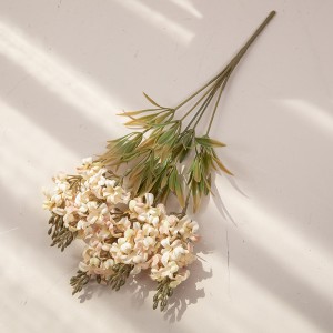CL01001 Ύφασμα τεχνητού λουλουδιού με πεντάκεφα υάκινθο με καυτές πωλήσεις για διακόσμηση γάμου στο σπίτι