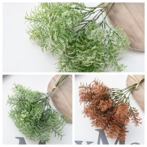 YC1076 ភួងផ្កាសិប្បនិម្មិត Wormwood Herb Plant លក់ផ្កាតុបតែង និងរុក្ខជាតិ