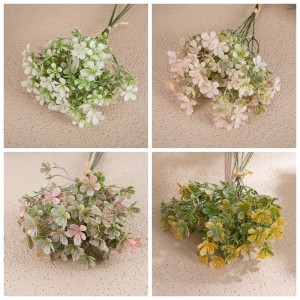 YC1068 – bouquet de plantes vertes artificielles en plastique, vente en gros, bon marché, en vrac, pour décoration de jardin, de fête, de mariage, de maison