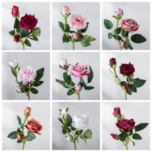 MW03335 Штучні квіти, прикраса для весілля, довге стебло, консервована троянда, спрей із бутоном