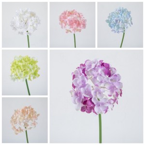 MW07354 Τεχνητά Λουλούδια Μεταξωτές Ορτανσίες Νυφικό Faux Flower Για Διακόσμηση Γάμου