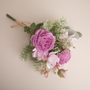 CF01126 Artificial Peony Cosmos Bouquet High Quality Valentine’s Day gift Bridal Bouquet