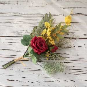 CF01125 Artificial Rose Bouquet ဒီဇိုင်းသစ် Valentine's Day လက်ဆောင် Garden Wedding Decoration