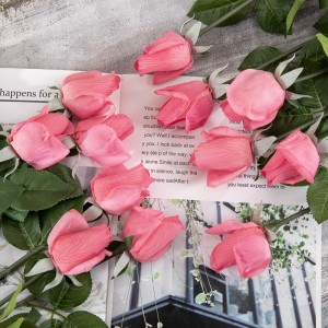 MW59999 56CM Sztuczne róże z pojedynczą łodygą Hurtownia dekoracji ślubnych i przyjęć