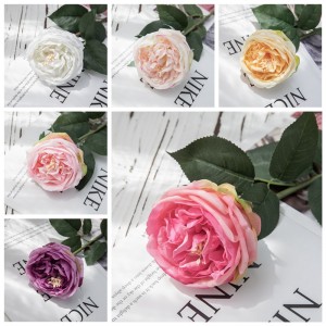 MW60001 कृत्रिम फूल वास्तविक टच गुलाब लोकप्रिय भ्यालेन्टाइन डे उपहार विवाह सजावट