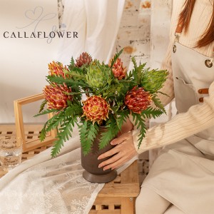 MW25587 Bimë me lule artificiale Angjinarja Dekorime realiste për dasma kopshti Dekorime festive