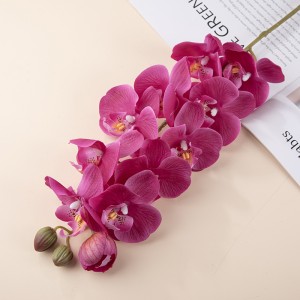 MW18901 Tija de l'arna de l'orquídia de la papallona de la flor artificial per a la llar Flors i plantes decoratives per a casaments
