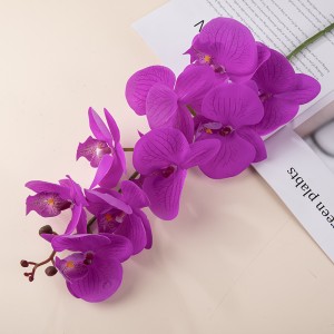 MW31580 grossist konstgjord latex orkidé phalaenopsis silk cattleya blomma till salu