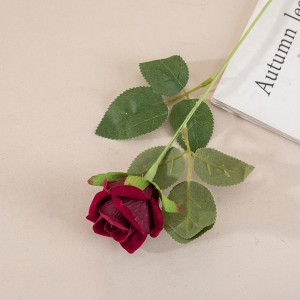 MW03340 हट नयाँ डिजाइन कृत्रिम मखमली सानो गुलाब एकल शाखा 8 रंग उपलब्ध घर पार्टी विवाह सजावट