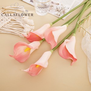MW01505 Veleprodajna luksuzna moderna umetna roža PU Mini Calla Lily za aranžma Festival Poroka Dekoracija doma
