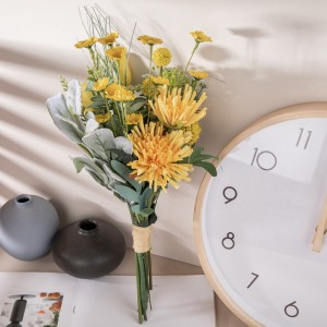 CF01185 Fa'atauga Fa'afugaga Claw Chrysanthemum Daisy Thorn Ball Bouquet Hot Fa'atau Fa'ato'aga Fa'aipoipoga teuteuga
