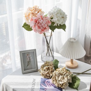 DY1-6278 in Bulk Low MOQ wholesale Modern Artificial Silk Flower Hydrangea for Home Wedding Centerpieces Table Decorations