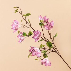 MW46601 Bunga Buatan Pabrik Magnolia Penjualan Langsung Bunga Sutra Dekorasi Pesta