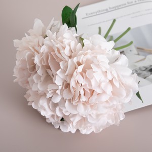 MW11221 ขายส่งดอกไม้ประดิษฐ์ช่อดอกไม้ดอกโบตั๋นตกแต่งงานแต่งงาน