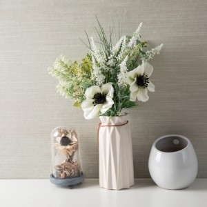 CF01140 Bouquet de camélia artificiel nouveau Design fleurs et plantes décoratives décoration de fête