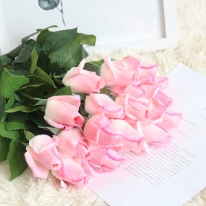 MW59999 56CM Single Stem Artificial Roses Flowers Wholesale Wedding and Party Decor