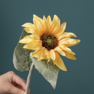 MW33712 Ponggawa kembang Sunflower Pabrik langsung Sale Wedding Supplies Dekoratif