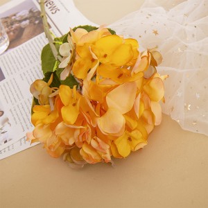 MW24833 Фабрика за hydrangea за вештачко цвеќе Директна продажба Декоративни цветни свадбени централи