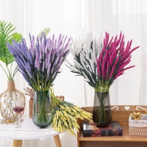 MW21802 Artificial Flower Wholesale PE Lavender Flowers Spray Bulk Wedding Decor