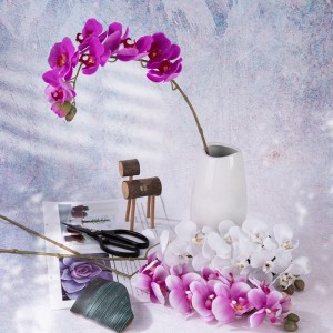 MW18901 Artificial Flower Butterfly Orchid Moth Stem for Home Wedding Party Decorative Flowers and Plants