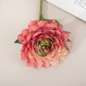 MW52663 Kunstig blomst Dahlia Hot sælgende Have Bryllupsdekoration Dekorativ blomst