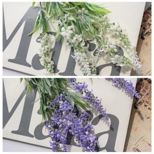 MW56669 ხელოვნური ყვავილების თაიგული ლავანდის ცხელი გაყიდვები ბაღის საქორწილო დეკორაცია